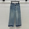 샤넬 CHANEL 여성 데님 팬츠