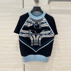 에르메스 Hermes 여성 니트 반팔