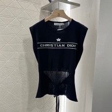 디올 DIOR 여성 니트 반팔