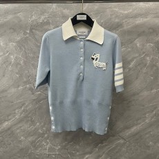 톰브라운 THOMBROWNE 여성 폴로 반팔