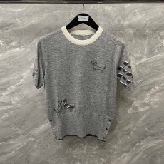 톰브라운 THOMBROWNE 여성 라운드 니트 반팔