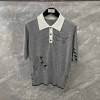 톰브라운 THOMBROWNE 여성 폴로 니트 반팔