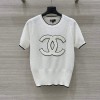 샤넬 CHANEL 여성 니트 반팔