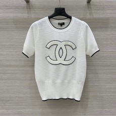 샤넬 CHANEL 여성 니트 반팔