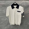 톰브라운 THOMBROWNE 여성 폴로 니트 반팔
