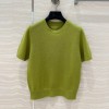 프라다 PRADA 여성 니트 반팔
