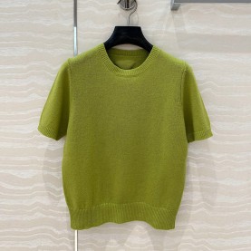 프라다 PRADA 여성 니트 반팔
