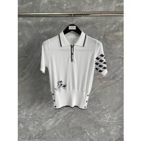 톰브라운 THOMBROWNE 여성 니트 반팔