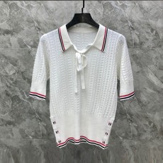 톰브라운 THOMBROWNE 여성 폴로 니트 반팔