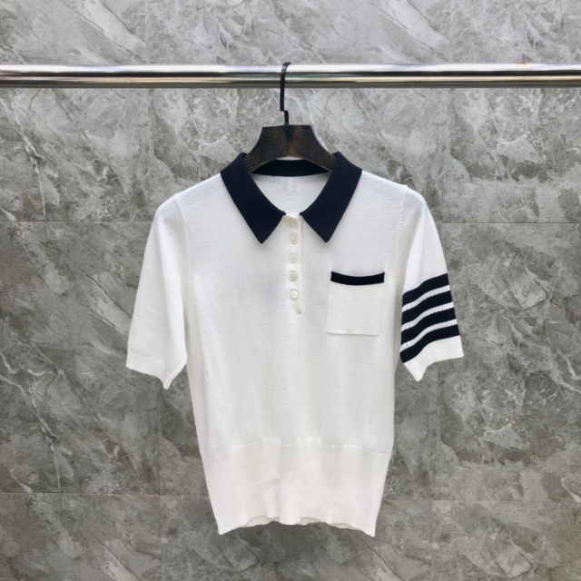톰브라운 THOMBROWNE 여성 니트 반팔