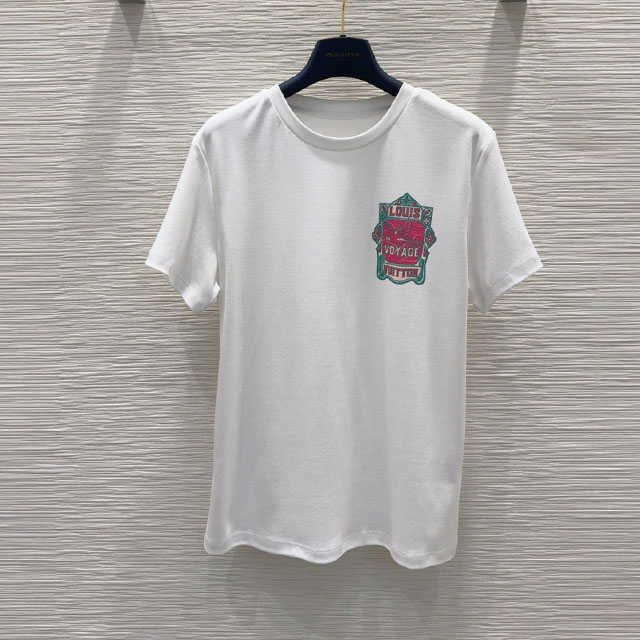 루이비통 LV 여성 라운드 반팔