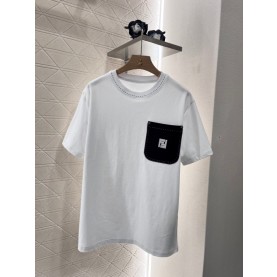 펜디 FENDI 여성 라운드 반팔