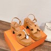 에르메스 HERMES 여성 Jam 30 스트랩 샌들