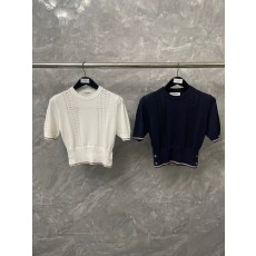 톰브라운 THOMBROWNE 여성니트 반팔