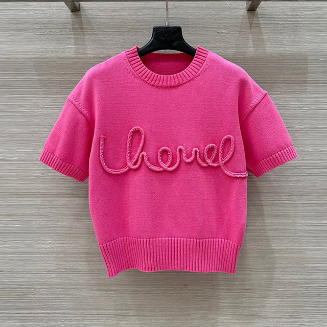 샤넬 CHANEL 여성 니트 반팔