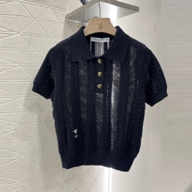 디올 DIOR 여성 니트 반팔