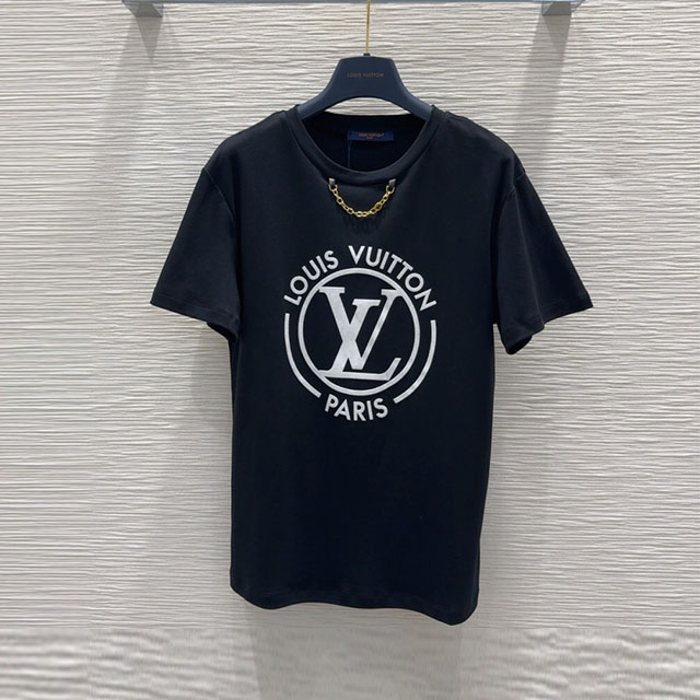 루이비통 LV 여성 라운드 반팔