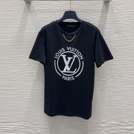 루이비통 LV 여성 라운드 반팔