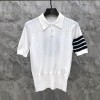 톰브라운 THOMBROWNE 여성 폴로 니트 반팔
