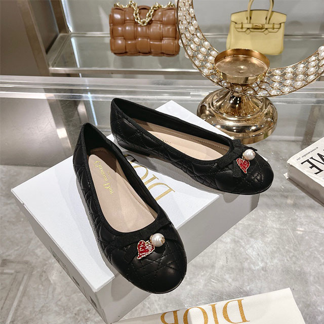 디올 DIOR 여성 플랫슈즈