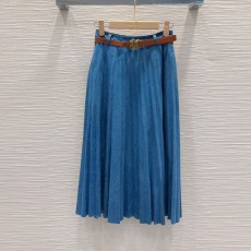미우미우 MIUMIU 여성 데님 스커트
