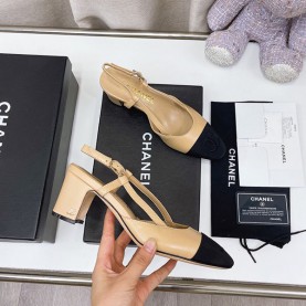 샤넬 CHANEL 여성 투톤 슬링백