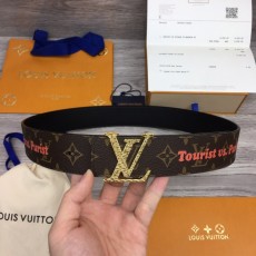 루이비통 LOUIS VUITTON 남성 양면 벨트