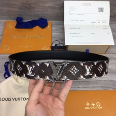 루이비통 LOUIS VUITTON 남성 양면 벨트