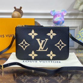 [LOUIS VUITTON-루이비통] 더블 집 포쉐트
