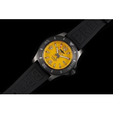 [BREITLING-브라이틀링] 슈퍼오션 옐로우 러버밴드 46mm
