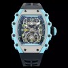 [Richard Mille-리차드밀] RM21-02 43mm 뚜르비용 에어로다인 블랙 러버밴드