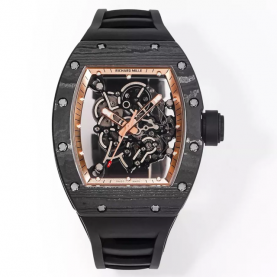 [Richard Mille-리차드밀] 부바왓슨 블랙 카본 골드 RM-055 49.9mm