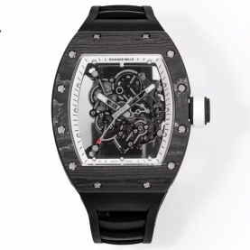 [Richard Mille-리차드밀] 부바왓슨 블랙 카본 화이트 RM-055  49.9mm