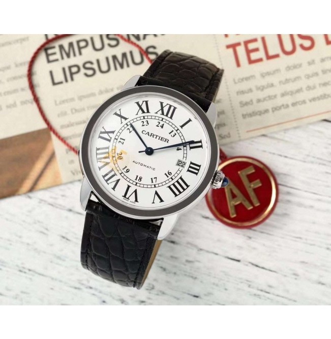 [CARTIER-까르띠에] 롱드 솔로 42mm 오토매틱 워치