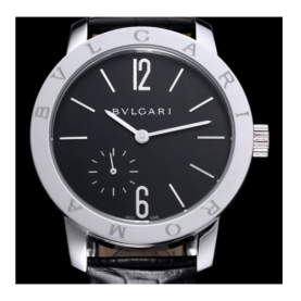 [BULGARI-불가리] Bvlgari-불가리 로마 피니씨모 스몰 세컨드 블랙 래커 다이얼 오토매틱