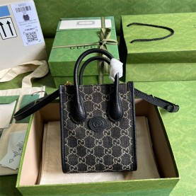 [GUCCI-구찌] 인터로킹 G 미니 토트백