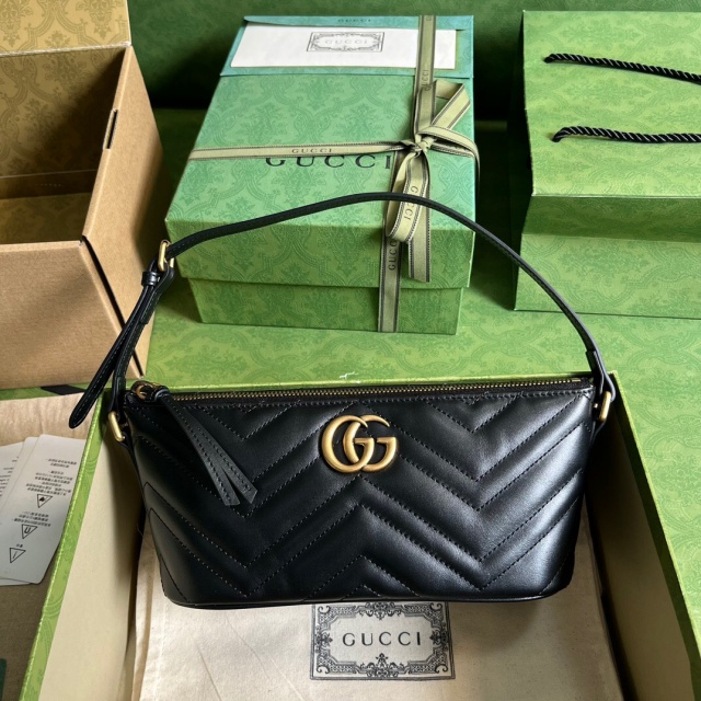 [GUCCI-구찌] GG 마몽 마틀라세 숄더백