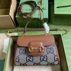 구찌 GUCCI 미니 홀스빗 1955 탑핸들백