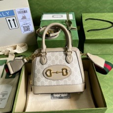 [GUCCI-구찌] 홀스빗 1955 미니 탑핸들백