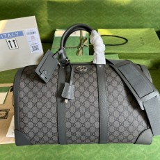 [GUCCI-구찌] GG 수프림 미듐 캐리온 더플백