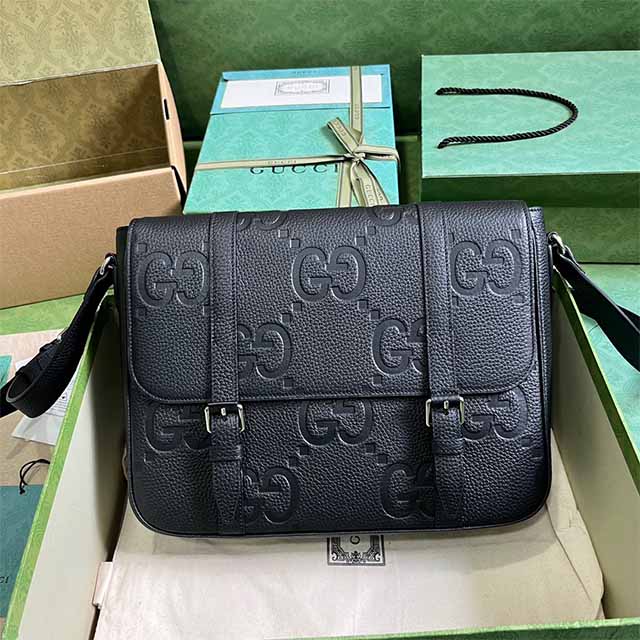 [GUCCI-구찌] 점보 GG 미듐 메신저백