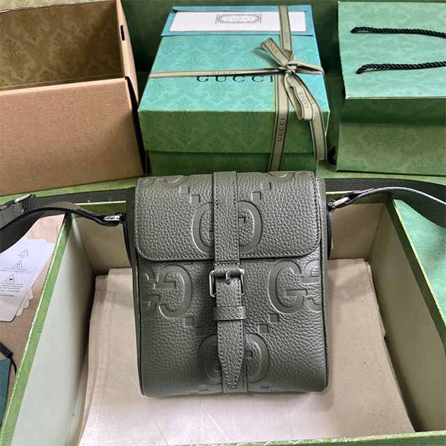 [GUCCI-구찌] 점보 GG 스몰 메신저백