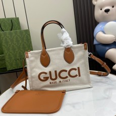 [GUCCI-구찌] 구찌 프린트 미니 토트백
