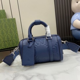 [GUCCI-구찌] 점보 GG 미니 더플백