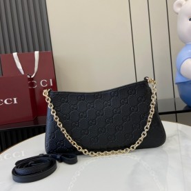 [GUCCI-구찌] GG 엠블럼 미디엄 숄더백