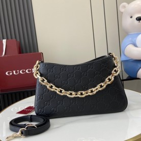 [GUCCI-구찌] GG 엠블럼 스몰 숄더백