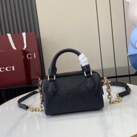 [GUCCI-구찌] GG 엠블럼 초미니 토트백