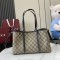 [GUCCI-구찌] GG 엠블럼 스몰 토트백