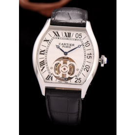 [Cartier-까르띠에] Tortue-똑뛰 Tourbillon 오토매틱