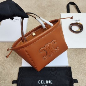 [CELINE-셀린느] 퀴르 트리오페 드로우스트링 카바스 스몰